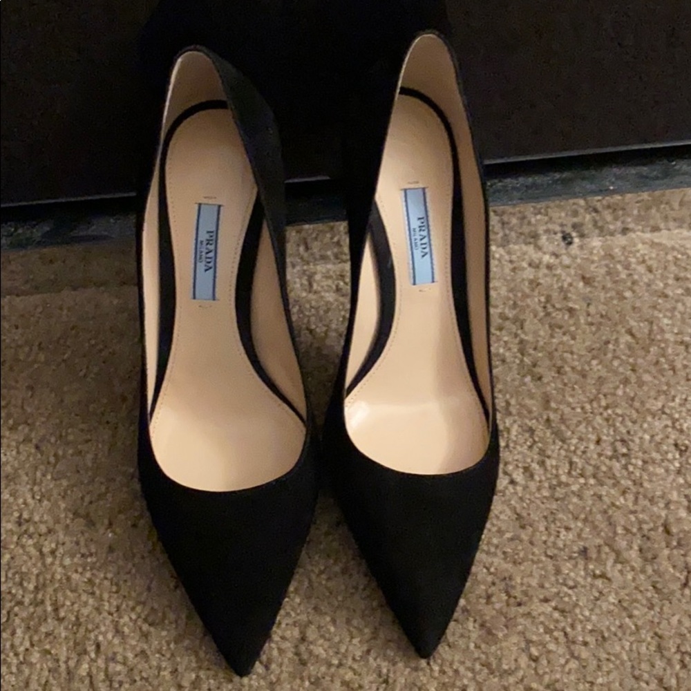 Prada kitty heels